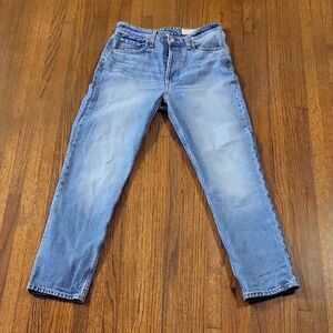 rag & bone Light Blue Straight Jeans
